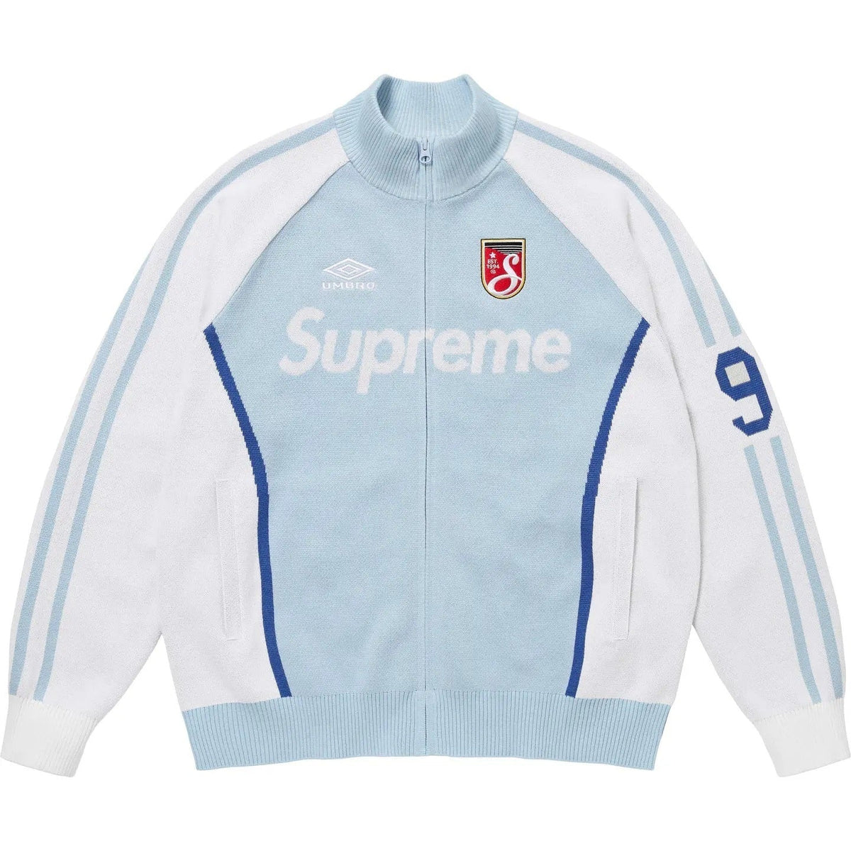 SUPREME 25FW Zip Up Sweater