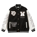 OFF WHITE Logic Patch varsity jacket
