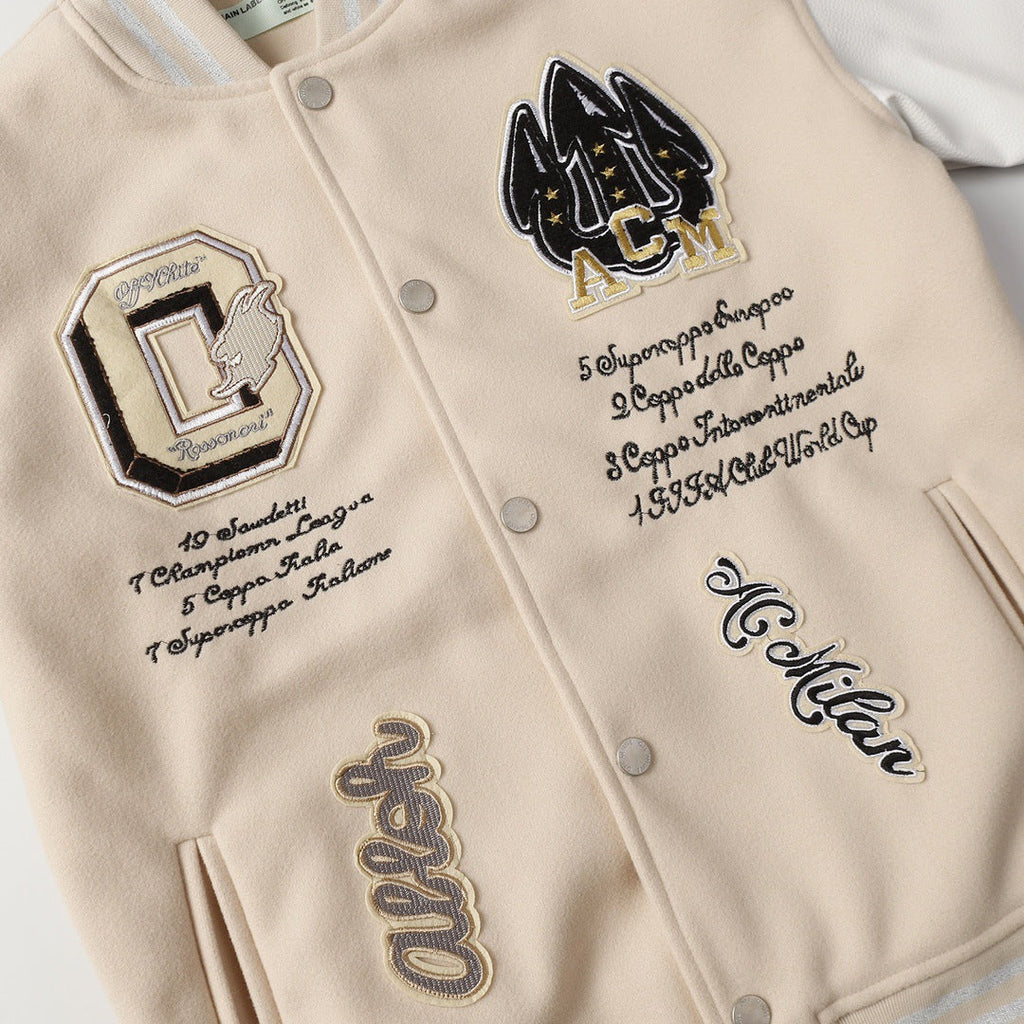 OFF WHITE baseball jacket