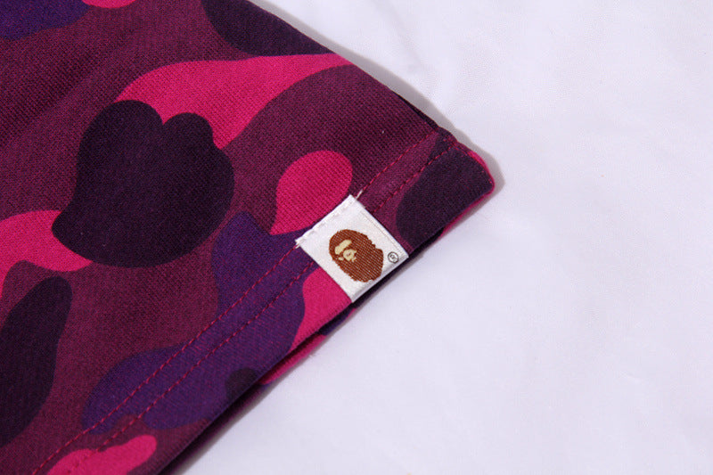 BAPE Color Camo Shark Sweatshorts