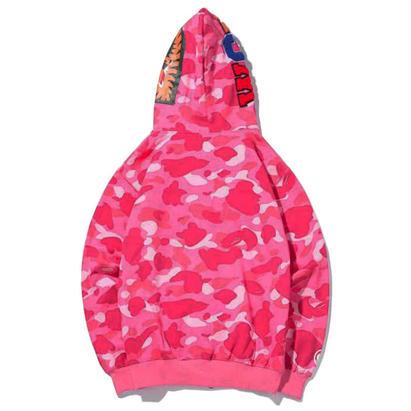 BAPE WGM Camo Zipper Hoodie