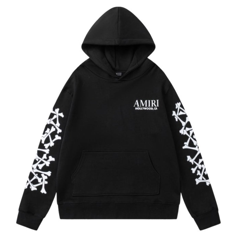 AMlRl Stacked Bones Hoodies