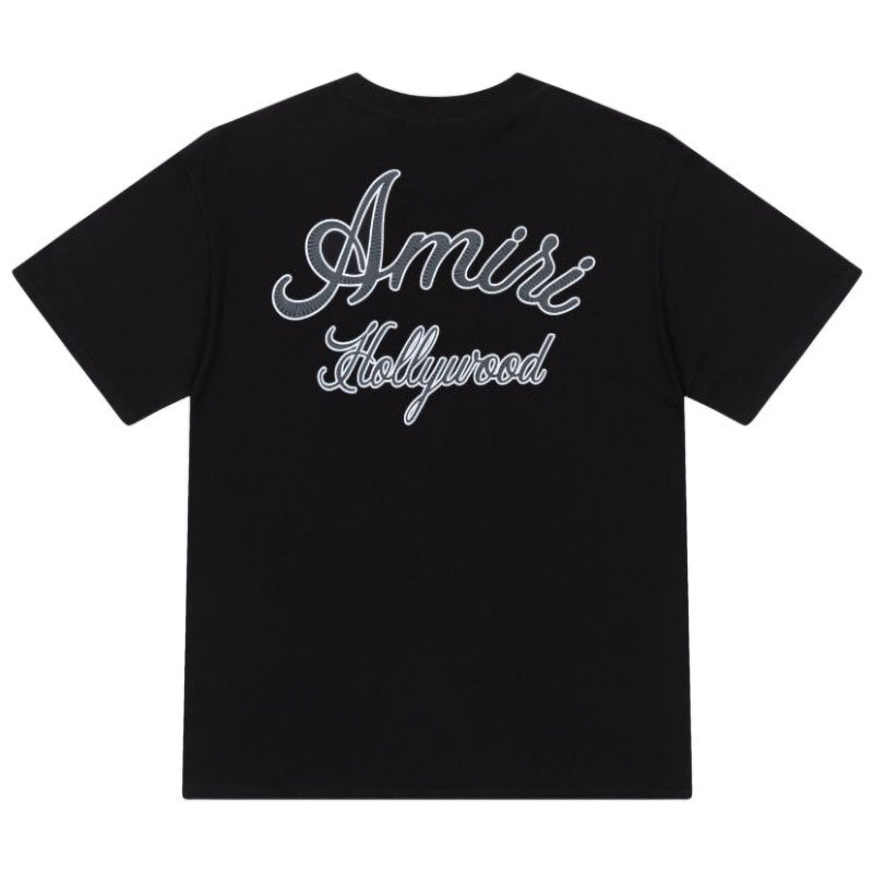 AMIRl Embroidered Logo T-Shirts