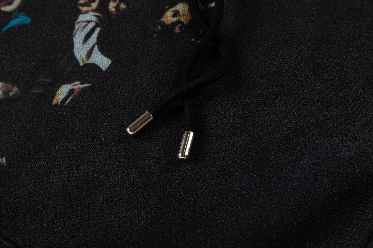 Off-White Graphic-Print Cotton Hoodie