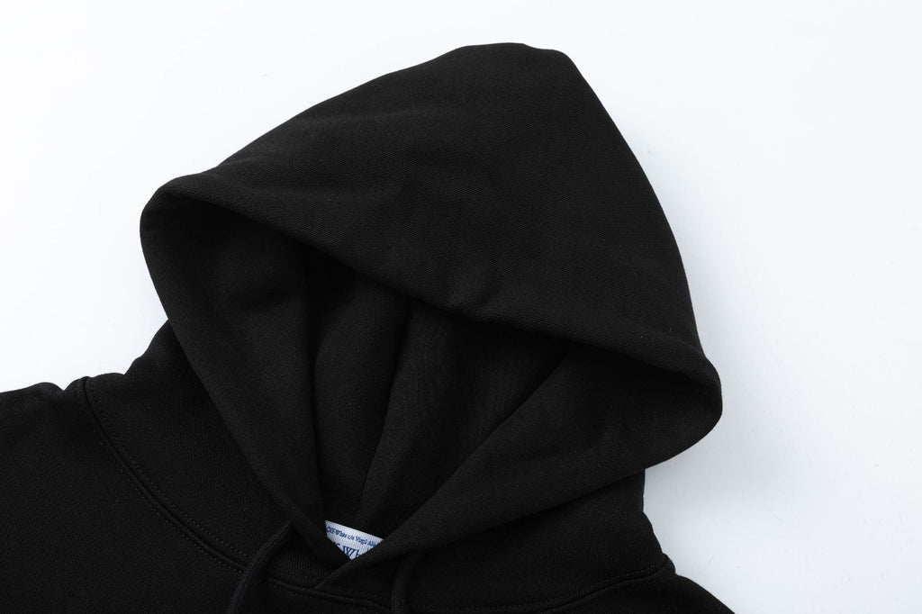 Off-White Schwarzer Hoodie