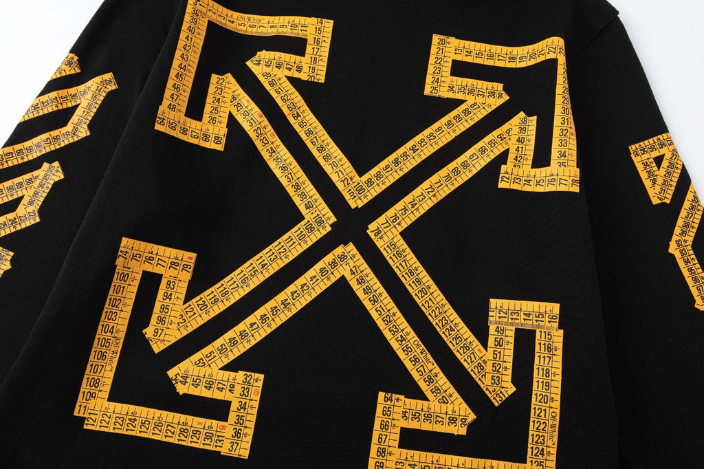 Off-White Schwarzer Hoodie