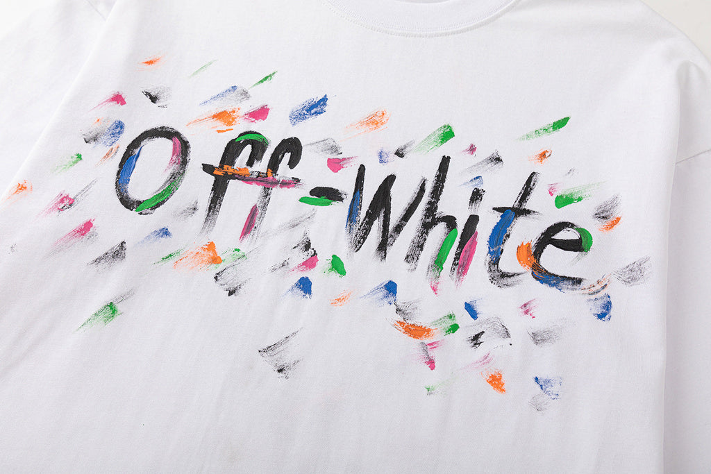 Off-White Bookish Crazy Cotton T-Shirt