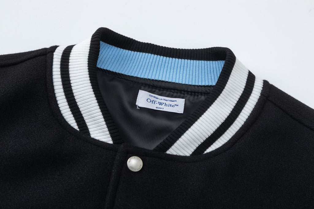OFF WHITEEagle Wool Varsity Jacket