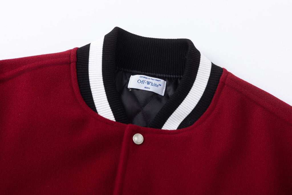 OFF WHITE Logo-Embroidered Jacket