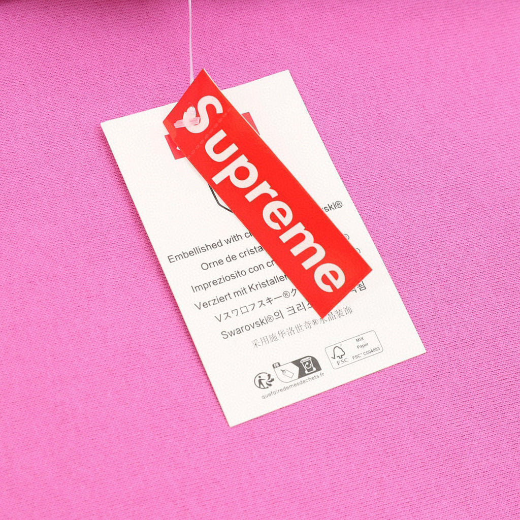 Supreme X Swarovski Motion Logo Hooded Sweatshirt