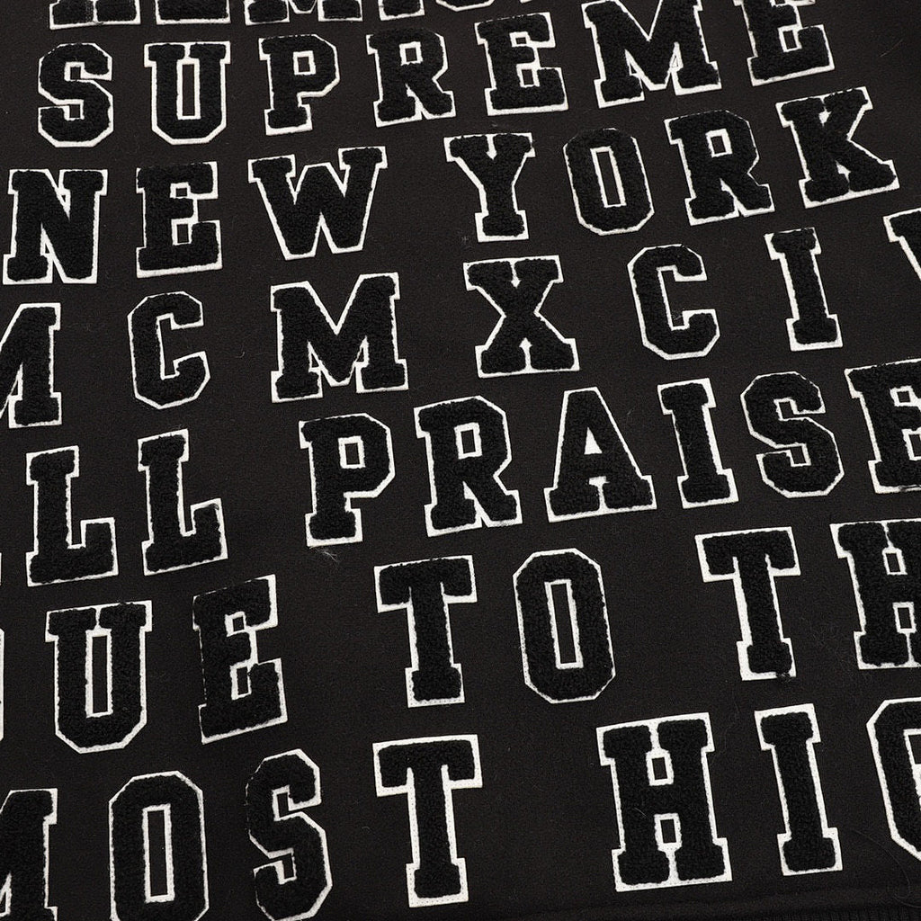 Supreme SS25 week3 Praises Varsity Jacket