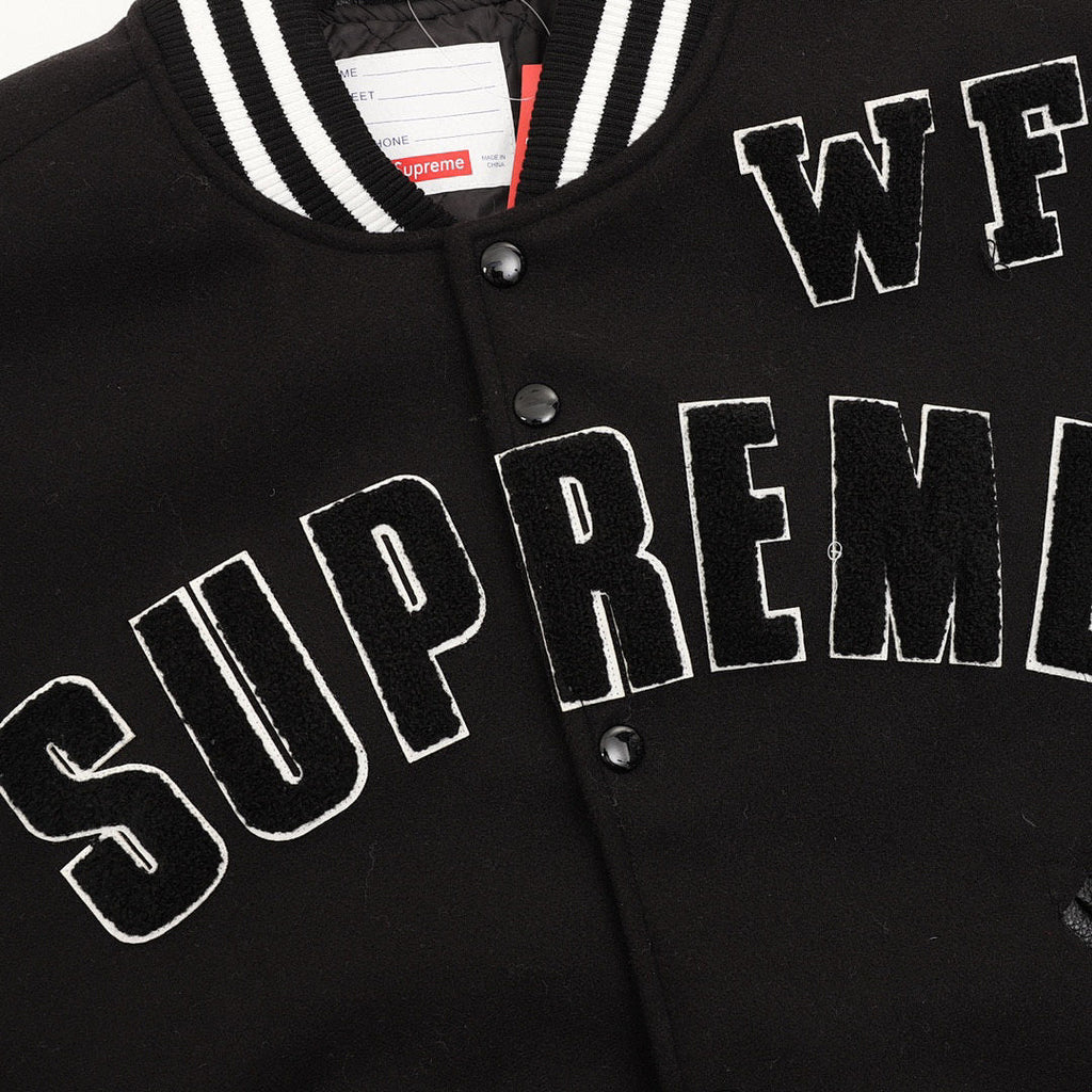 Supreme SS25 week3 Praises Varsity Jacket