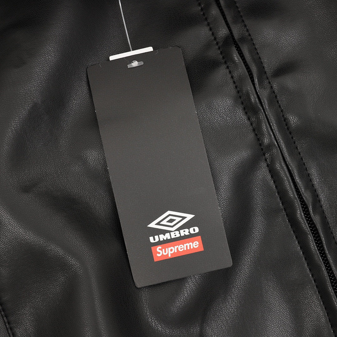 Supreme X Umbro WEEK4 Leather Track Jacket