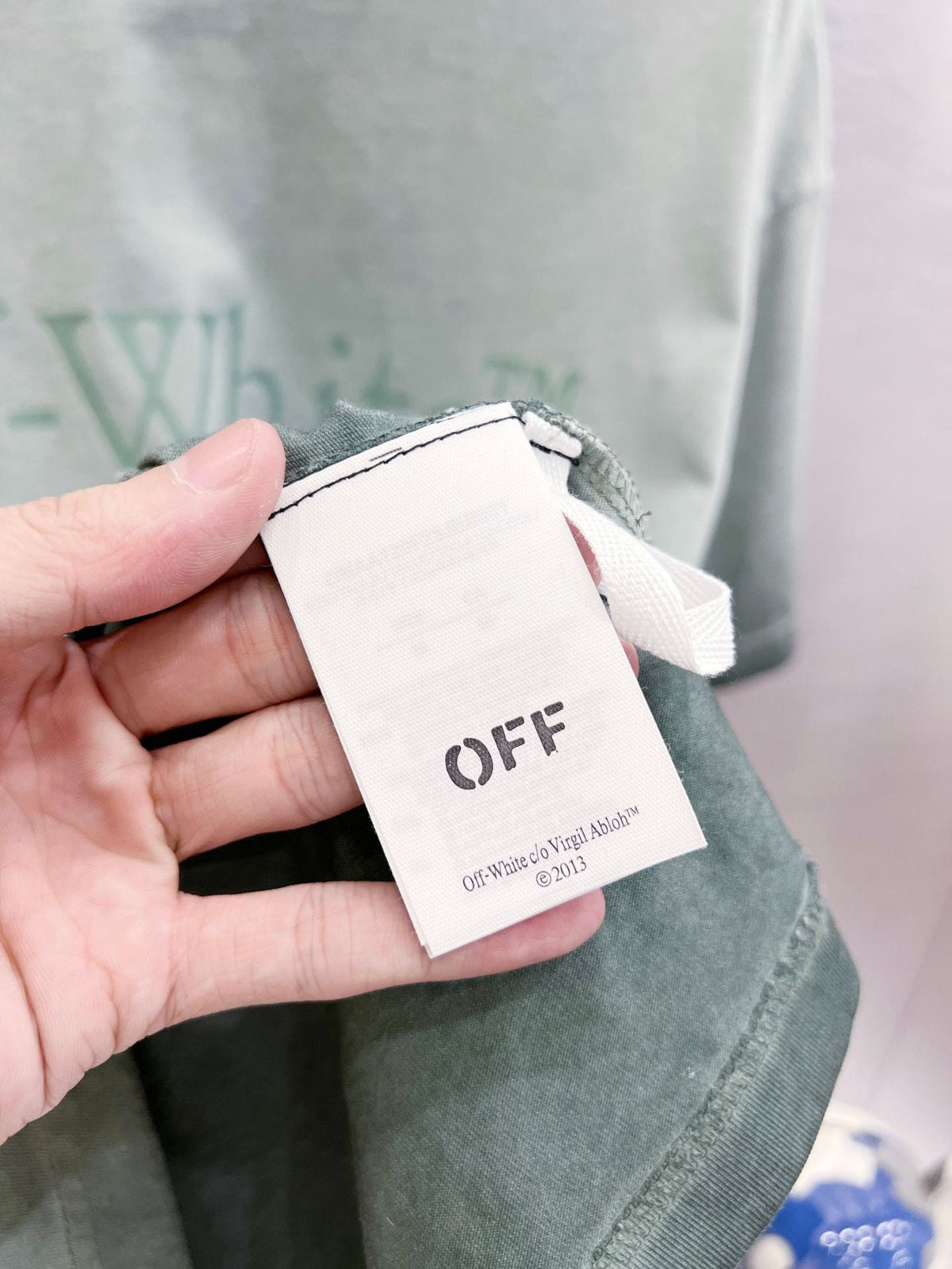 OFF-WHITE Laundry Skate Logo Tee
