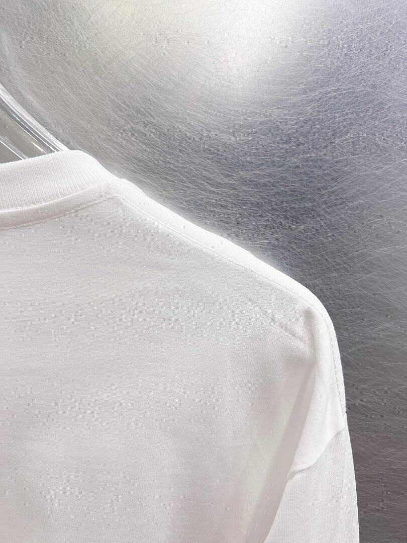 OFF-WHITE Artistic Print Long-Sleeve T-Shirt