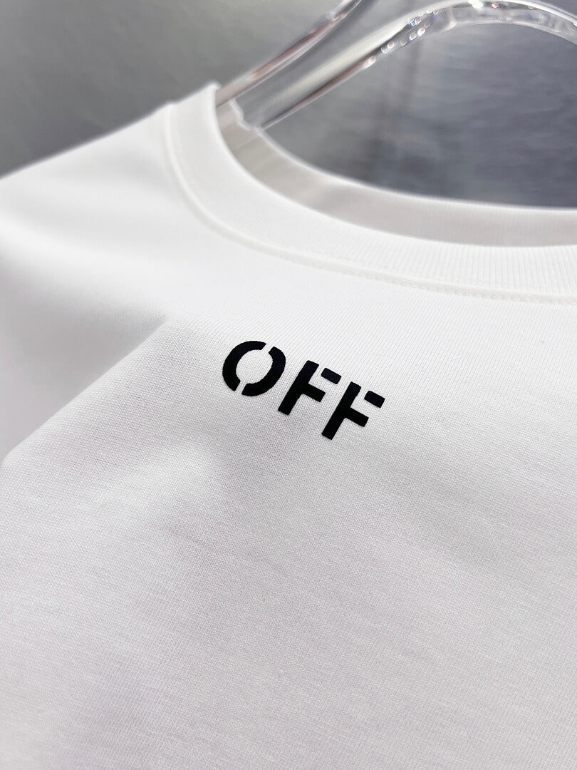 OFF-WHITE Arrow Back Print Long-Sleeve T-Shirt