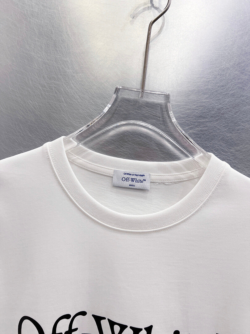 OFF-WHITE Logo Print  Long-Sleeve T-Shirt