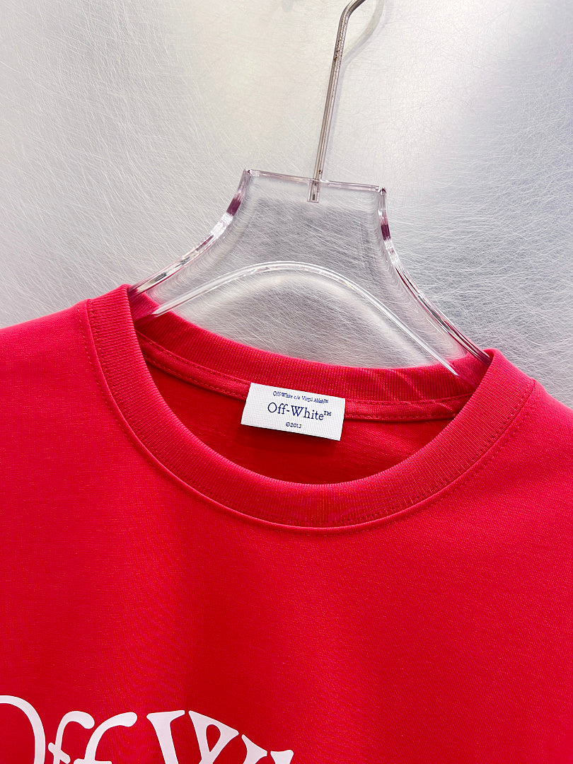 OFF-WHITE Logo Print  Long-Sleeve T-Shirt