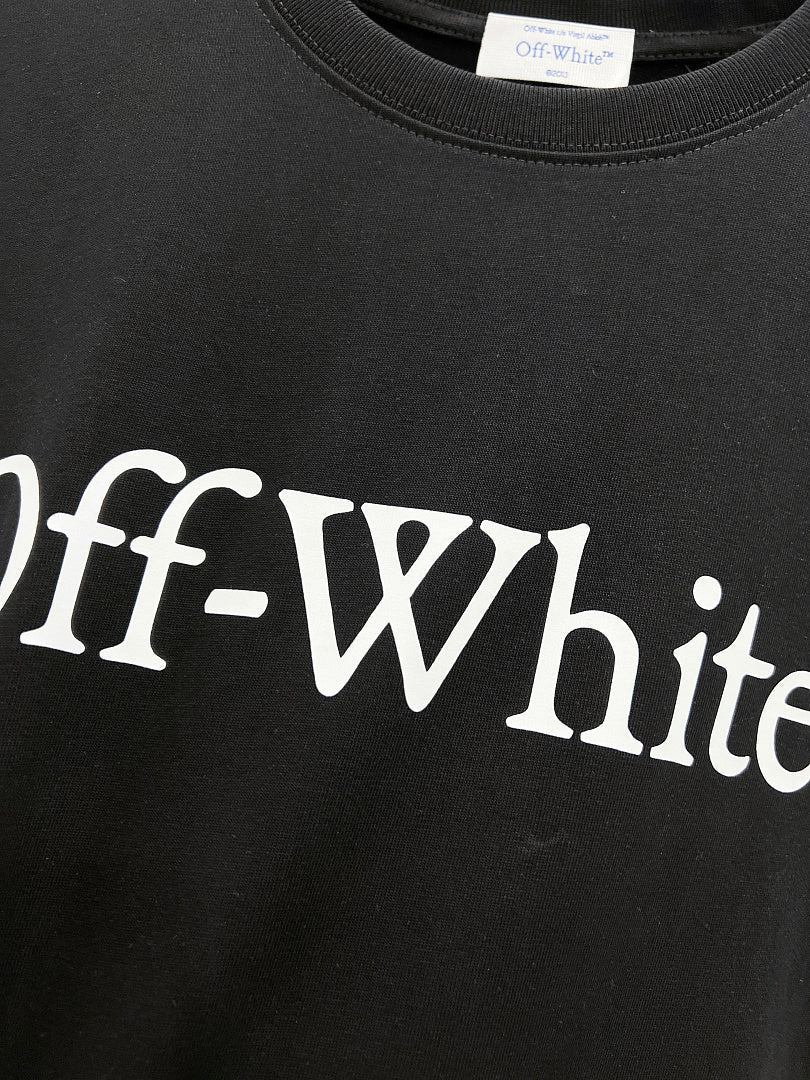 OFF-WHITE Logo Print  Long-Sleeve T-Shirt