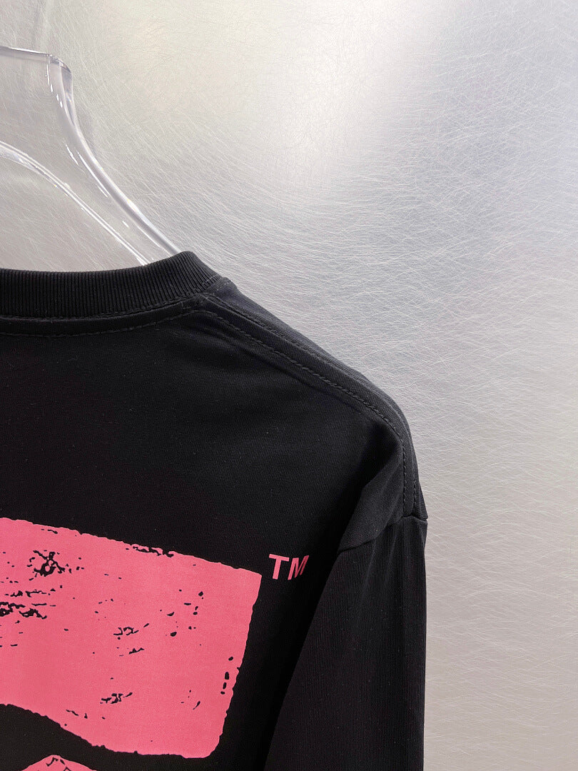 OFF-WHITE Logo Print Long-Sleeve T-Shirt