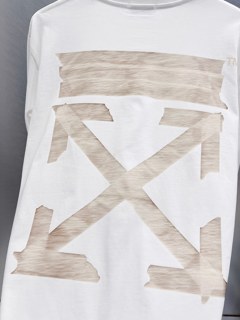 OFF-WHITE Tape Arrow  Long-Sleeve T-Shirt
