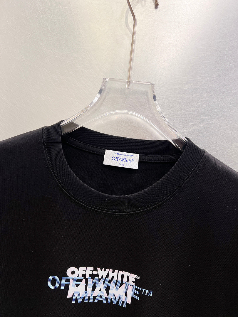 OFF-WHITE Logo Print T-Shirt #9617