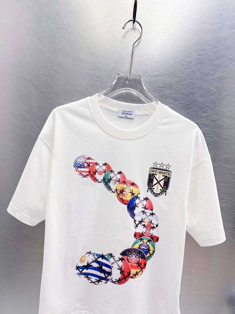 OFF-WHITE Logo Print T-Shirt #9621