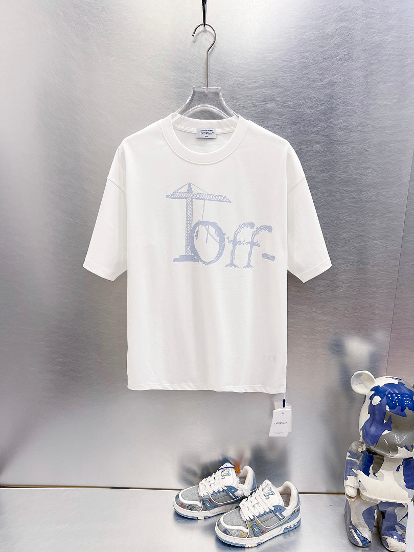 OFF-WHITE Logo Print T-Shirt #9656