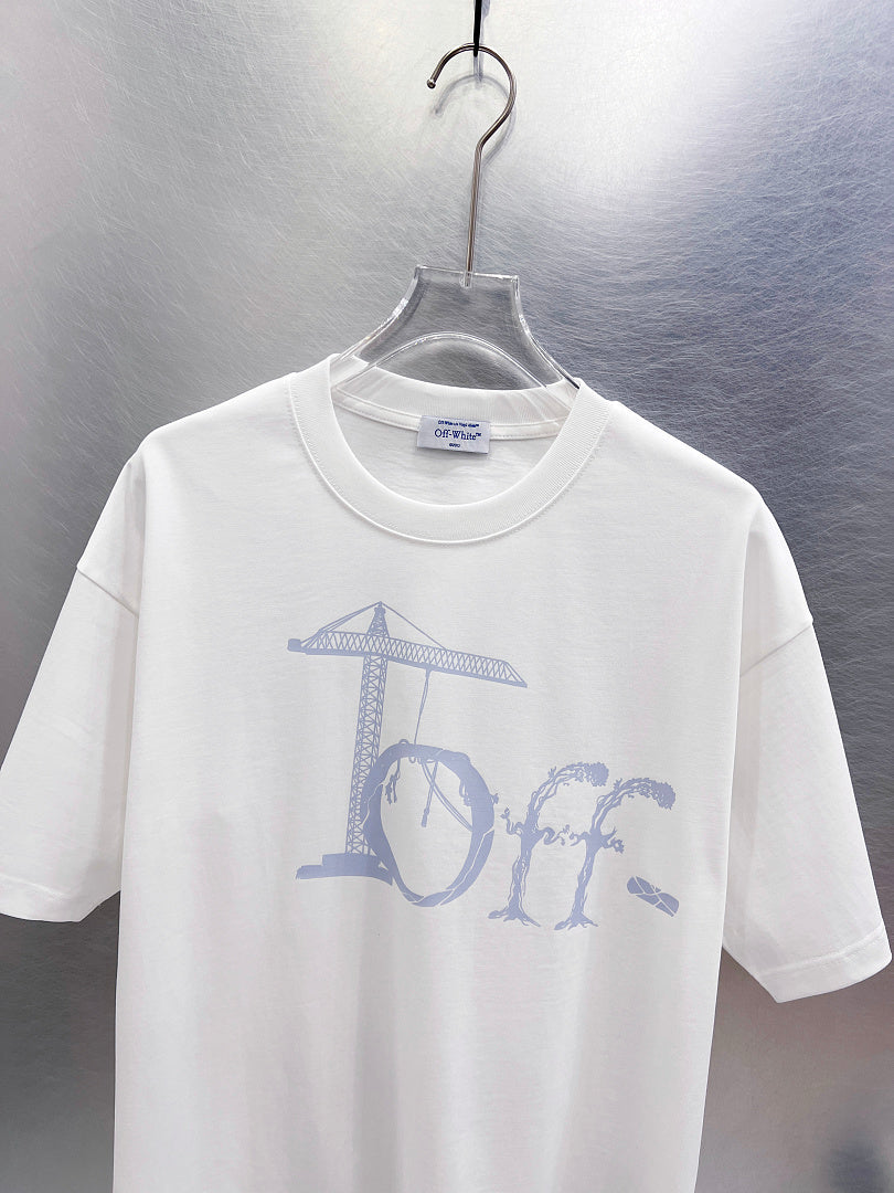 OFF-WHITE Logo Print T-Shirt #9656
