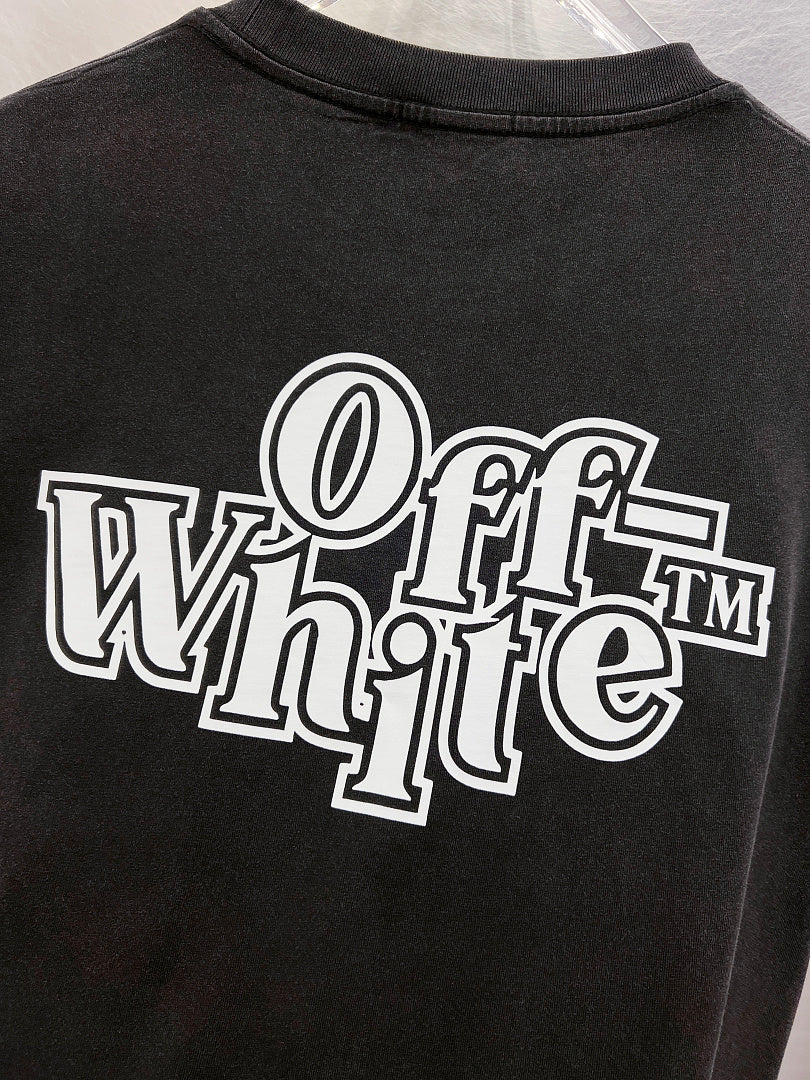OFF-WHITE Logo Print T-Shirt #9652