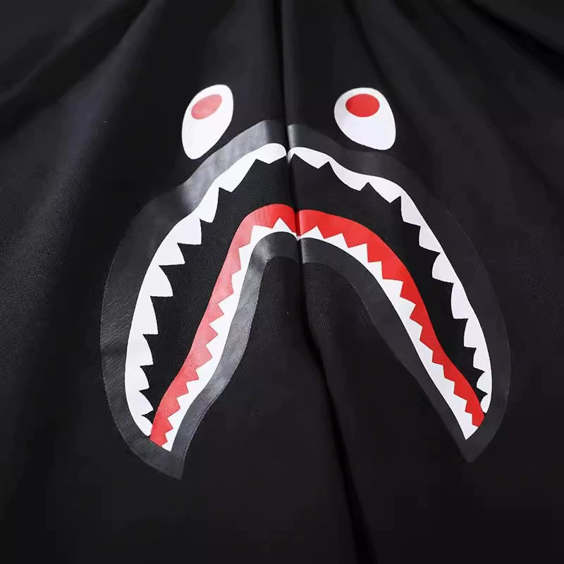 BAPE Shark Camo Pocket Sweat Shorts