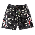BAPE Glow City Camo Shark Sweat Shorts
