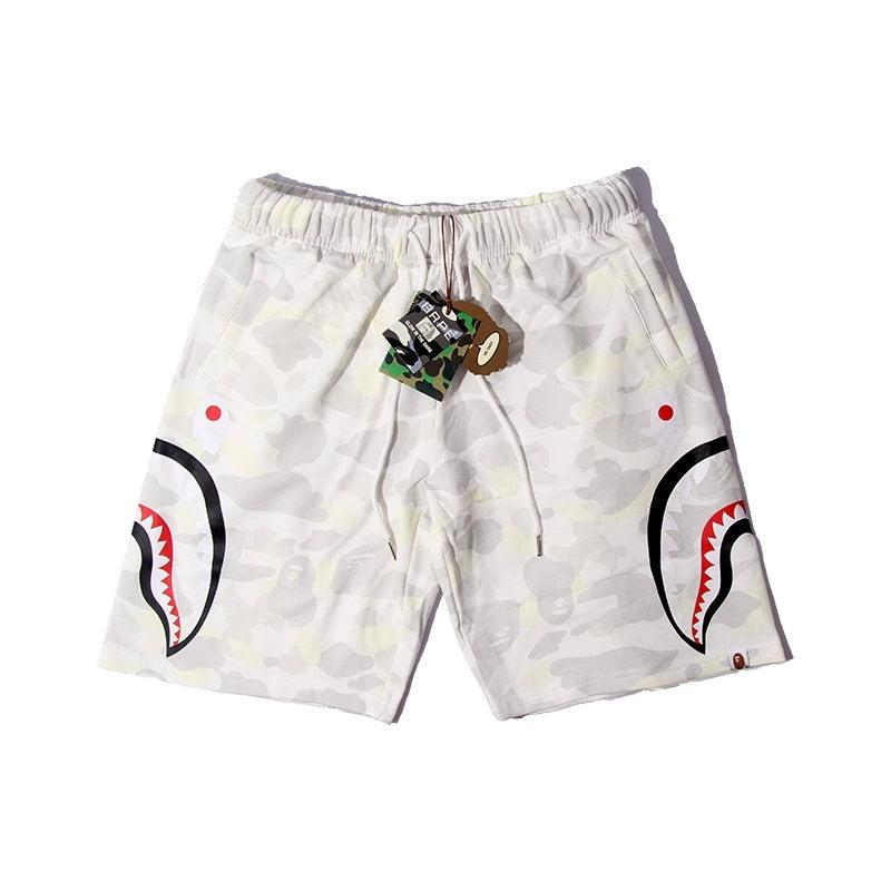 BAPE Glow City Camo Shark Sweat Shorts
