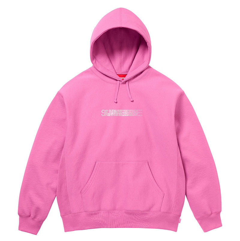 Supreme X Swarovski Motion Logo Hooded Sweatshirt