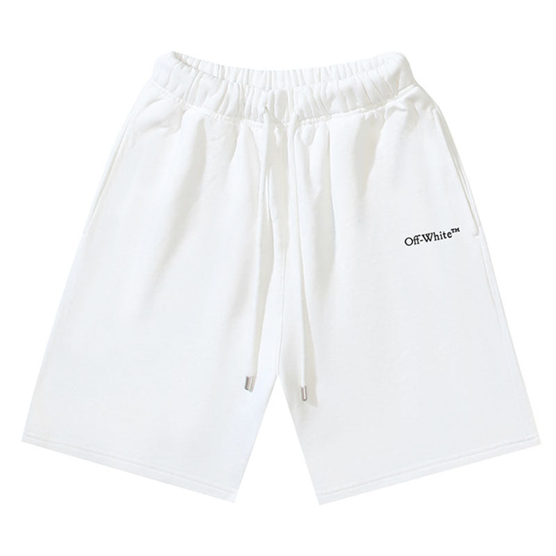 Off-White Logo Arrows Printed Shorts