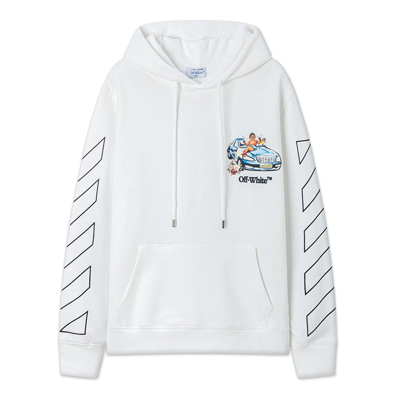 Off-White Logo-Embroidered Hoodies